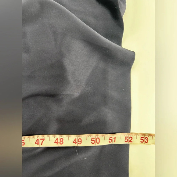 Nanushka Shanti Knot Detail Satin Midi Dress Sleeveless Wrap Navy Blue Size S - Picture 14 of 14